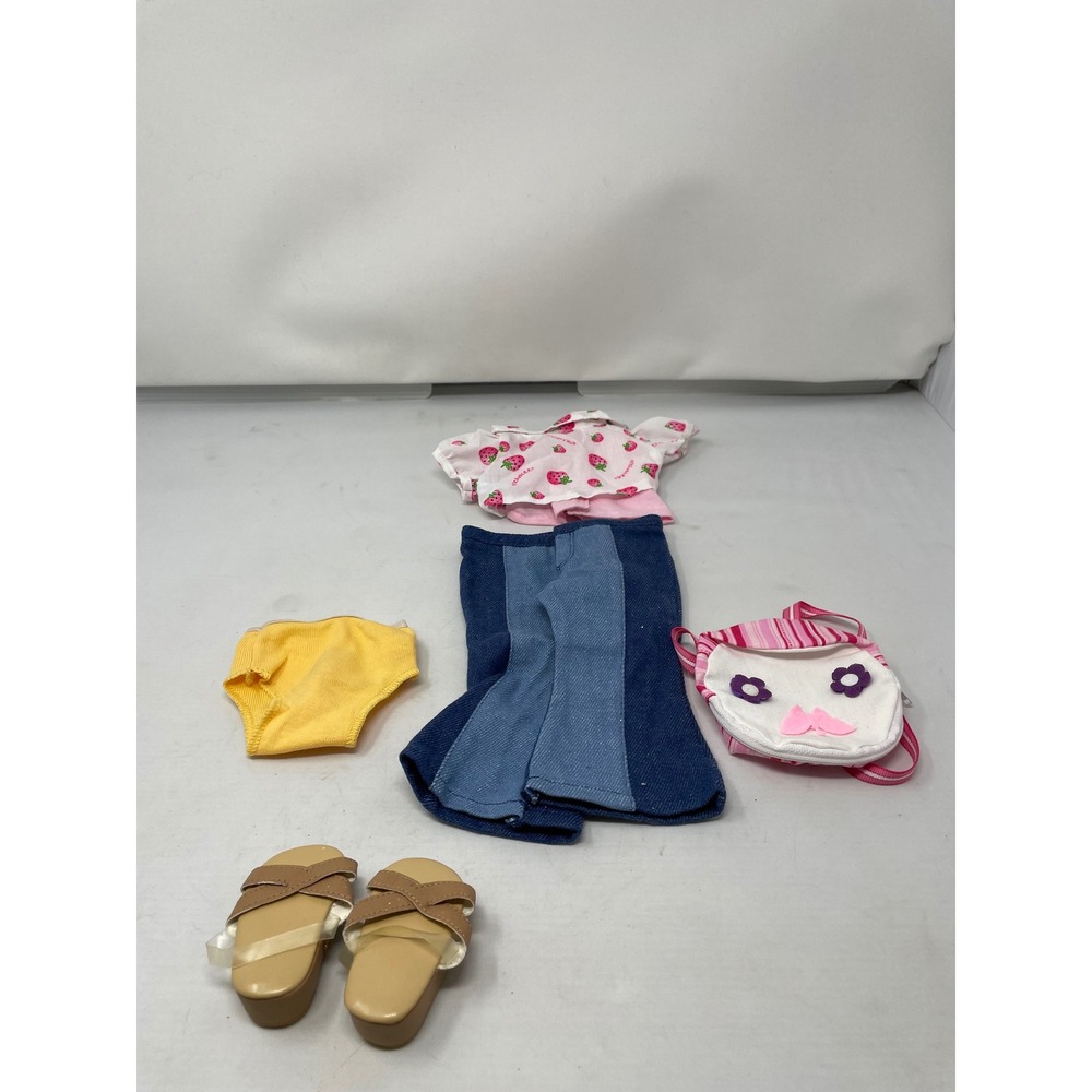 Outfit 2004 w/ Shoes Purse Jeans‎ Top AG Today Clothes